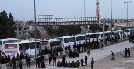 Posljednja grupa pobunjenika evakuisana iz Istočne Ghoute