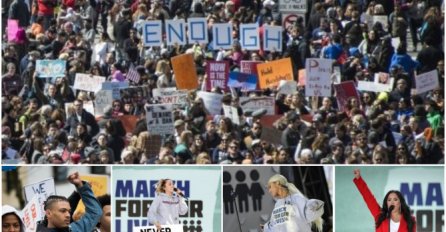 Stotine hiljada mladih prosvjedovalo protiv oružja u Americi, unuka M.L. Kinga održala govor