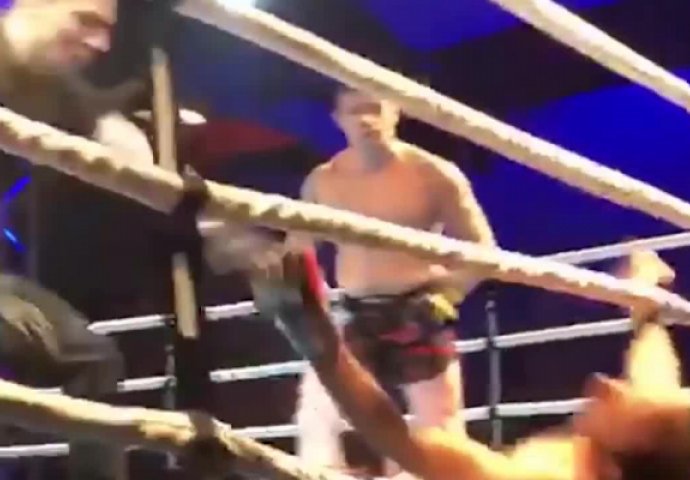 ''PSIHOPATA" SRUŠIO REKORD: Protivnika je brutalno nokautirao za samo šest sekundi (VIDEO)