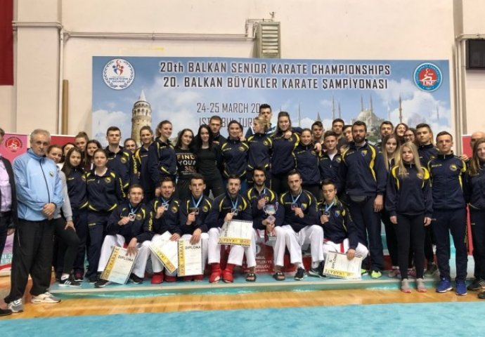 Šest medalja za Karate savez BiH na Balkanskom prvenstvu u Istanbulu