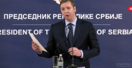 SVI STRAHUJU OD VUČIĆEVE ODLUKE: Počelo je vanredno obraćanje predsjednika Srbije nakon DRAME NA KOSOVU (VIDEO)