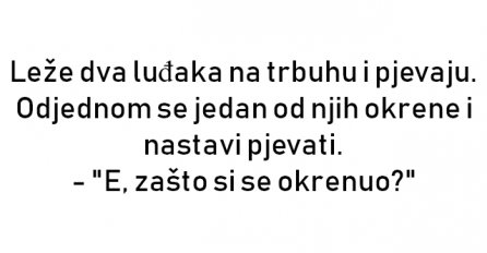 VIC DANA: Dva luđaka pjevaju