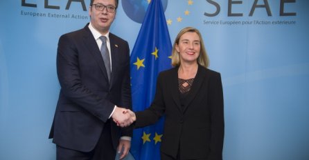 Mogherini tokom susreta s Vučićem: EU očekuje očuvanje mira