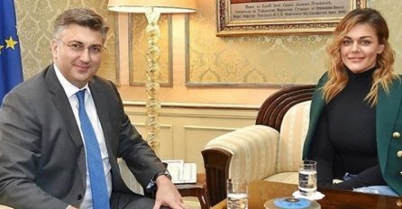 Sandra Perković pohvalila se druženjem s Plenkovićem,JEDAN DETALJ nije prošao neopaženo