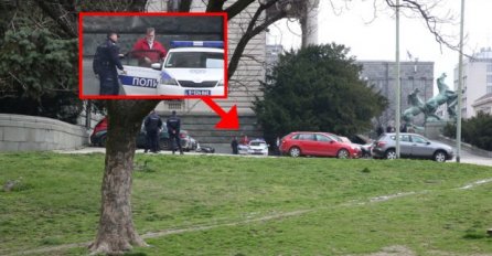 OKONČANA DRAMA:  Predao se muškarac koji je prijetio da će se raznijeti ispred Skupštine Srbije