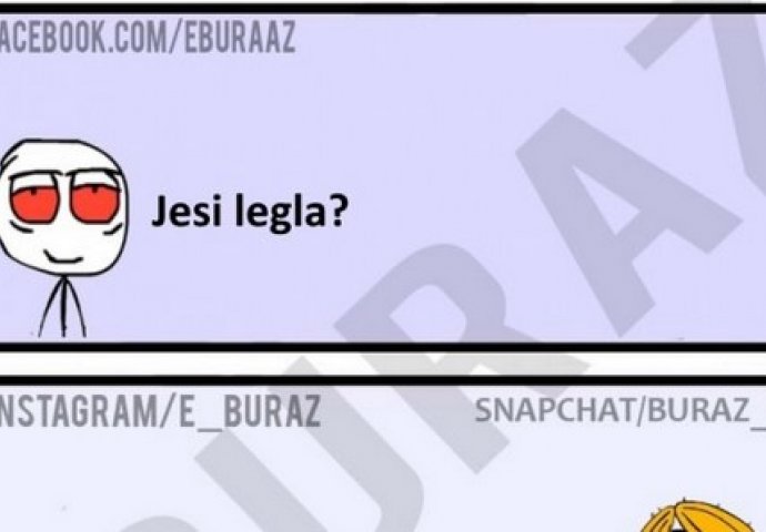 Jesi legla?