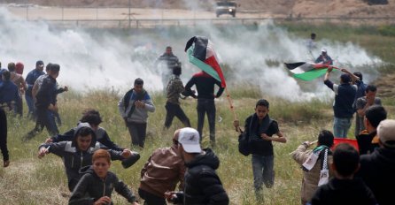 SUKOB IZRAELSKE VOJSKE I PALESTINACA: Nekoliko mrtvih i stotine povrijeđenih (UZNEMIRUJUĆE FOTOGRAFIJE)