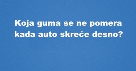 OVO SASVIM JEDNOSTAVNO PITANJE PODIJELILO JE INTERNET: Ako ne možete da odgovorite na njega za sekund, u problemu ste 