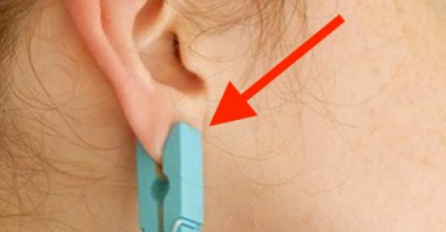 OVO OBAVEZNO PROBAJTE: Stavite štipaljku na uho, držite je 1 minut i riješićete jedan OZBILJAN zdravstveni problem