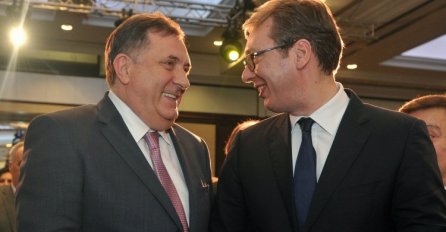 Sastanak Dodika i Vučića u Beogradu