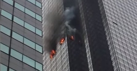 ZAPALIO SE TRUMPOV TORANJ U NEW YORKU: 200 vatrogasaca odgovorilo  na poziv kada je oglašen alarm!
