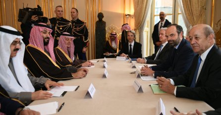 Macron ugostio saudijskog princa prijestolonasljednika u Louvreu