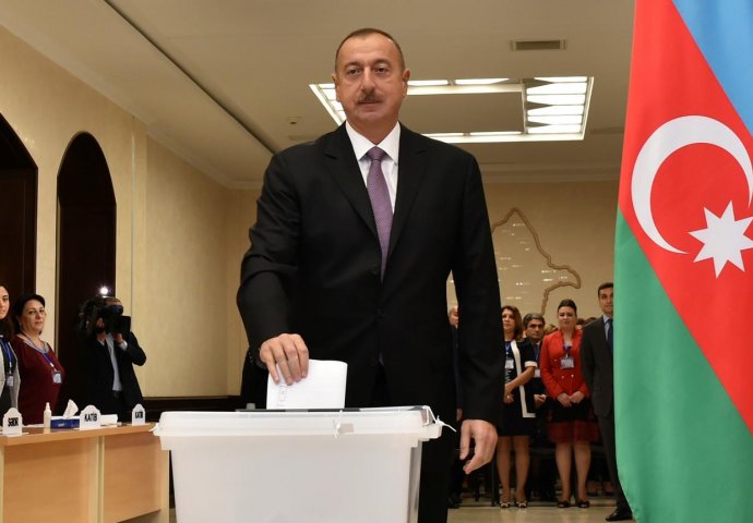 Ilham Aliyev ponovo izabran za predsjednika Azerbejdžana