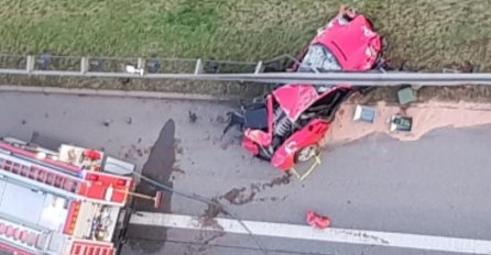 HOROR NA AUTOPUTU: Ima mrtvih, vozilo pronađeno zgnječeno ispod bankine