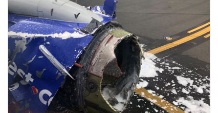 ŠOK NA NEBU: Motor aviona eksplodirao usred leta, putnici isisani iz kabine - Ekipe hitnih službi na terenu