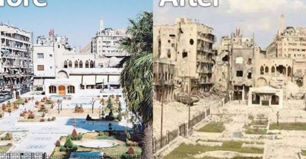 ŠTA JE RAT NAPRAVIO: 25 fotografija Sirije nekada i danas neće vas ostaviti ravnodušnim!