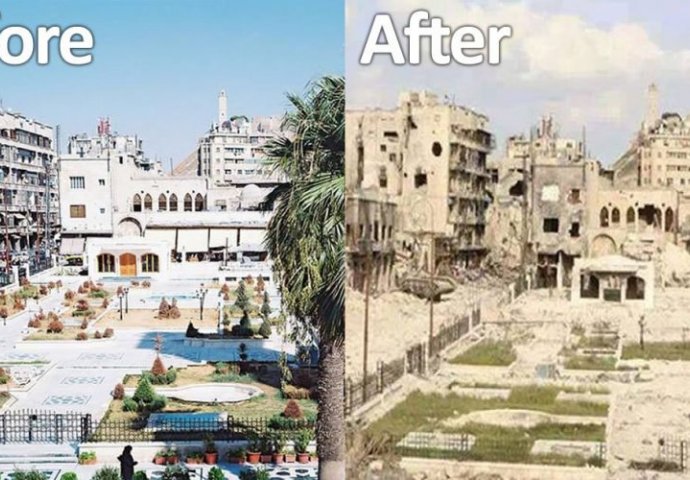 ŠTA JE RAT NAPRAVIO: 25 fotografija Sirije nekada i danas neće vas ostaviti ravnodušnim!
