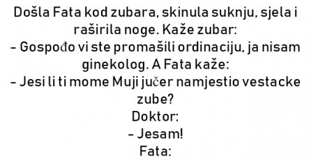 VIC DANA : Fata kod zubara