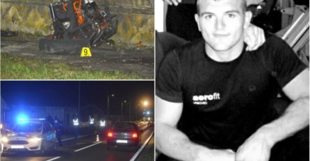 DETALJI TRAGEDIJE: U stravičnoj nesreći na motoru poginuo perspektivni MMA borac! (VIDEO)