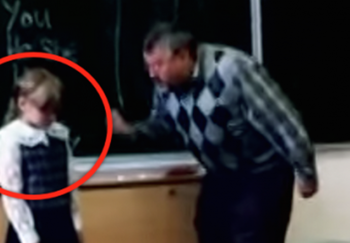 Nastavnik je maltretirao učenicu: Ali OVAKVU REAKCIJU nije očekivao! (VIDEO)