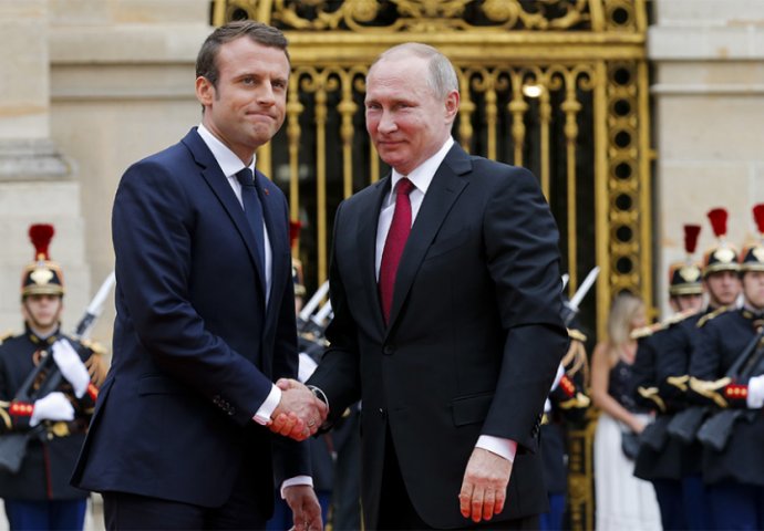 Macron razgovarao sa Putinom o Siriji