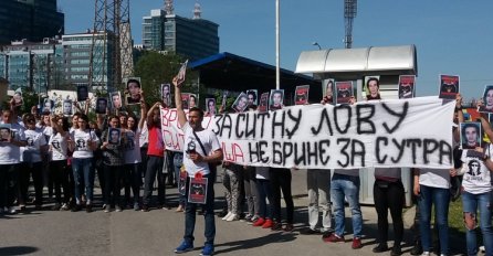 Dodik na protestu građana koji traže pravdu u 'slučaju David Dragičević'