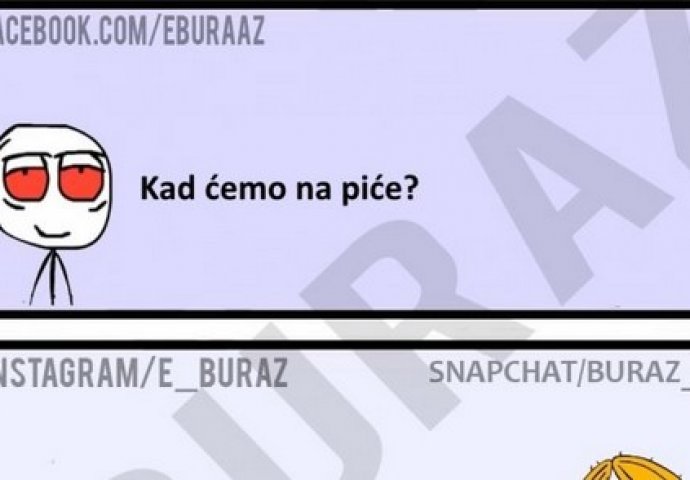 Kad ćemo na piće?