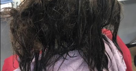 GODINAMA SE NIJE ČEŠLJALA ZBOG OVOGA: Došla je kod frizera da je ošišaju NA NULU, a desilo se nešto što je SVE OBORILO S NOGU! (FOTO)