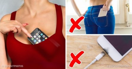 Naučnici otkrivaju 10 mjesta gdje nije dobro da držite telefon - opasno i za mobitel i za vaše zdravlje