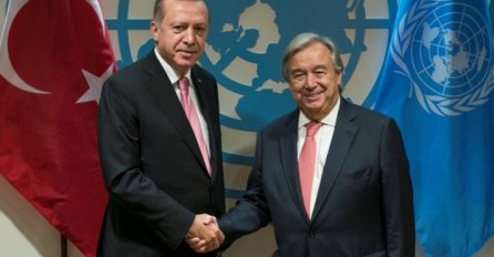 Erdogan i Guterres razgovarali o podršci palestinskim izbjeglicama i o Siriji