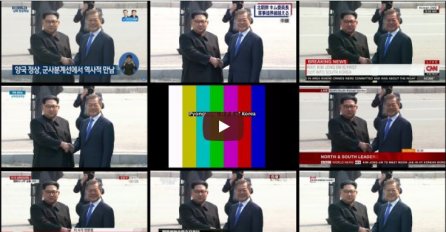 HISTORIJSKI SUSRET: Cijeli svijet je vidio rukovanje lidera dvije Koreje, osim NJIH