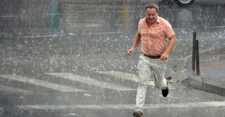 VREMENSKA PROGNOZA: Oprez, očekuje nas OLUJNO VRIJEME! Ovaj dio države će biti pod JAKIM UDAROM, pljusak neće PRESTAJATI! 