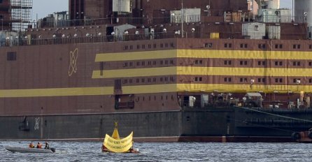 KONTROVERZAN PROJEKT: Ruska plutajuću nuklearnu elektranu isplovila na more!