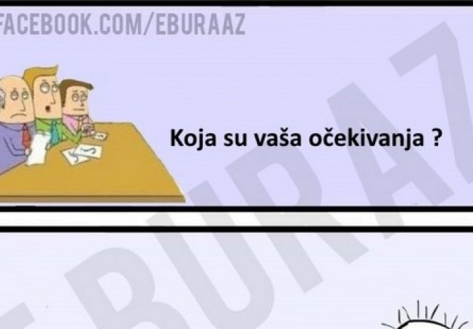 Koja su vaša očekivanja?