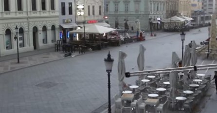 DRAMATIČNI SNIMCI NEVREMENA: Padao grad veličine oraha, jak vjetar rušio sve pred sobom, ZA DANAS UPALJEN ALARM (VIDEO)