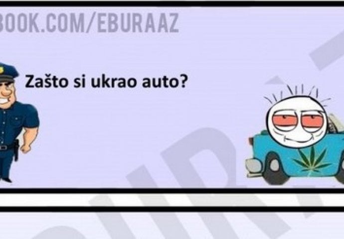 Zašto si ukrao auto?