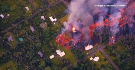 DRAMATIČNE FOTOGRAFIJE: Iz pukotina na tlu izlazi lava, stotine ljudi evakuisano