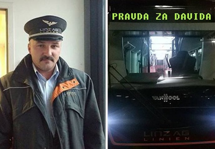 Srebreničanin Edževit Hasić u Austriji vozi autobus s natpisom “Pravda za Davida”