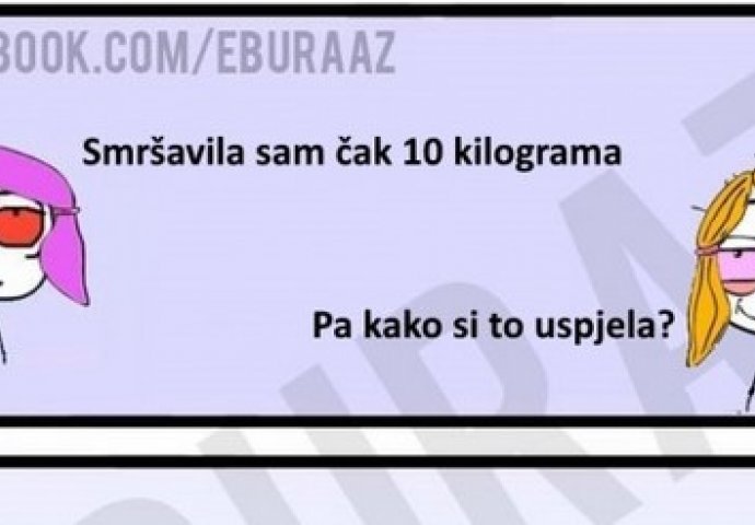 Smršavila sam čak 10 kilograma