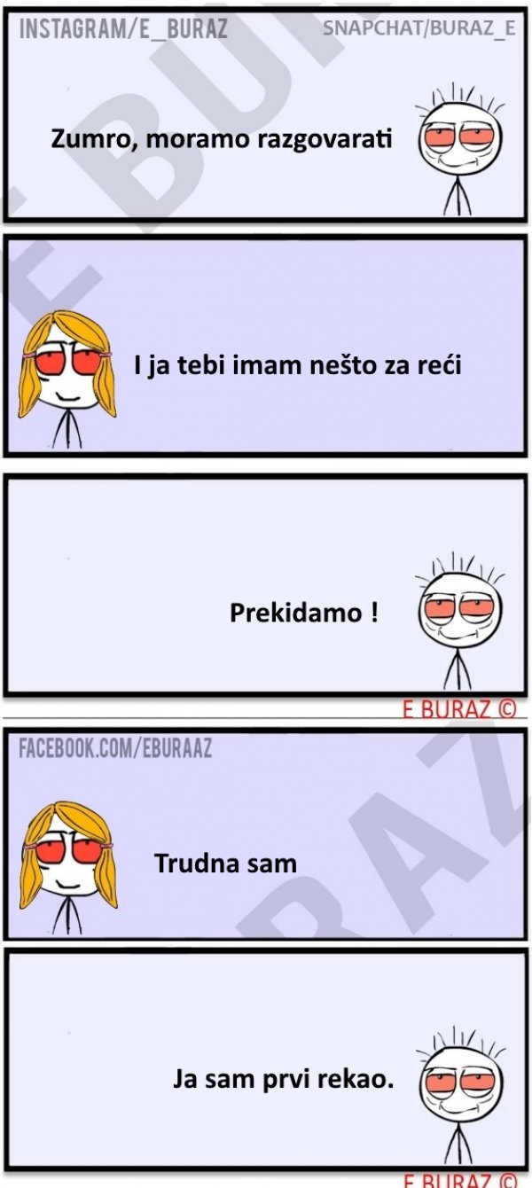 prekidamo