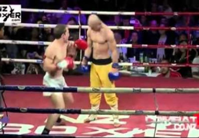 Šaolinski monah ušao u ring protiv profesionalnog boksera: Na 0:20 vidjet ćete nešto zbog čega je cijela dvorana ZANIJEMILA!