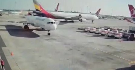 INCIDENT NA AERODROMU, VATROGASNE SLUŽBE BRZO REAGOVALE: Sudarila se dva aviona!