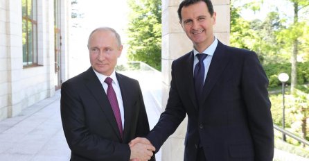 ZBOG RATOVA  U SIRIJI: Assad posjetio Putina u Sočiju