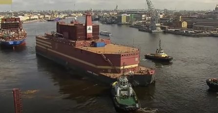 EKOLOŠKE ORGANIZACIJE ZABRINUTE: Rusija predstavila prvu plutajuću nuklearnu elektranu na svijetu