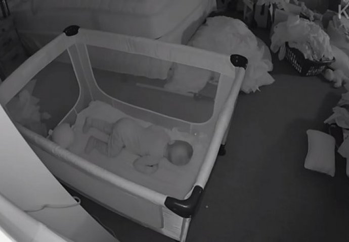 JEZIVO: Provalnik je ušao u kuću gdje su spavale majka i beba, kamera sve snimila