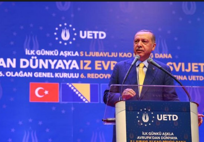 SARAJEVO Erdogan poslao jasnu poruku Europi: Pali ste na ispitu demokracije za razliku od BiH
