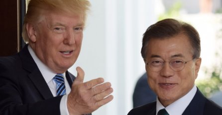 SAD: Moon Jae-in stigao na razgovore sa Trumpom