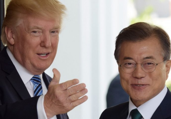 SAD: Moon Jae-in stigao na razgovore sa Trumpom