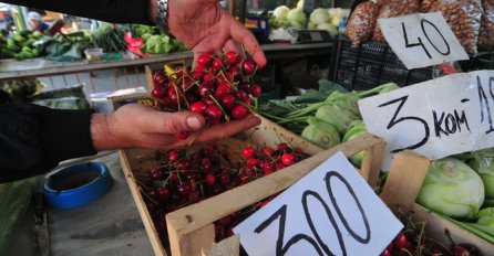 ŠTAND OVOG DEDE NA PIJACI SVI ZAOBILAZE: Samo rijetki kod njega UMIJU kupiti kilo trešanja