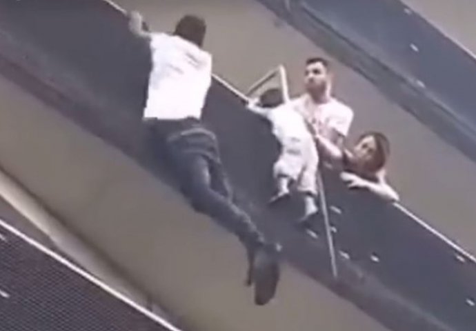 ON JE VELIKI HEROJ: Popeo se na zgradu da bi spasio dječaka koji je visio s balkona